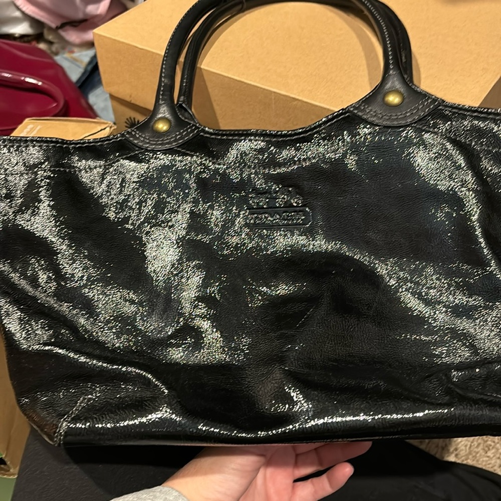 Coach tote Patton, leather